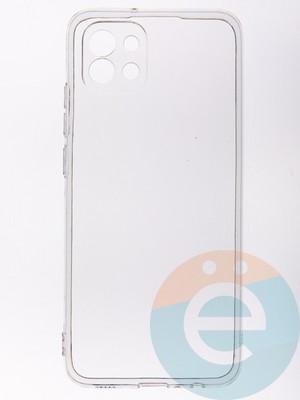 Накладка силиконовая 1.5 mm на Samsung Galaxy A03 164mm прозрачная - фото 52511