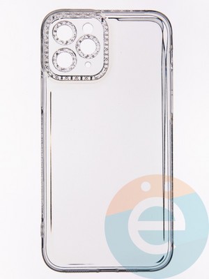 Накладка силиконовая Diamond Space для Apple iPhone 11 Pro прозрачная - фото 52642