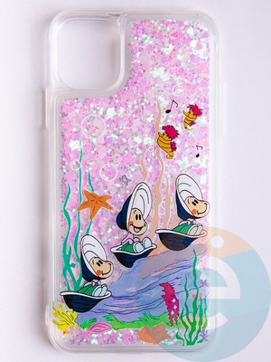 Накладка Переливашка на Apple iPhone 11 ракушки - фото 52696