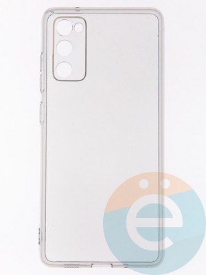Накладка силиконовая 1.5 mm на Samsung Galaxy S20FE/S20 Lite прозрачная - фото 52755