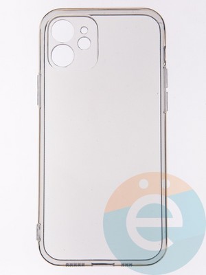 Накладка силиконовая 1.5 mm на Apple iPhone 12 прозрачная - фото 52779