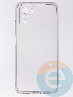 Накладка силиконовая 1.5 mm на Xiaomi Redmi Note 10 4G/Note 10S/Poco M5S прозрачная - фото 52783
