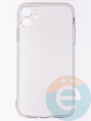 Накладка силиконовая 1.5 mm на Apple iPhone 11 прозрачная - фото 52792