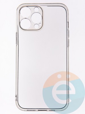 Накладка силиконовая 1.5 mm на Apple iPhone 13 Pro Max прозрачная - фото 52800