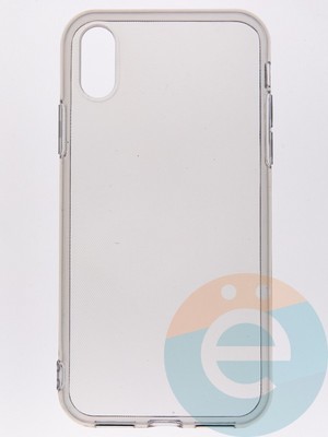 Накладка силиконовая 1.5 mm на Apple iPhone X/XS прозрачная - фото 52811