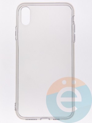 Накладка силиконовая 1.5 mm на Apple iPhone XS Max прозрачная - фото 52817