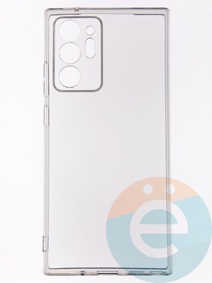 Накладка силиконовая 1.5 mm на Samsung Galaxy Note 20 Ultra прозрачная - фото 52829