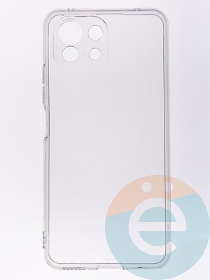Накладка силиконовая 1.5 mm на Xiaomi Mi11 Lite прозрачная - фото 52838
