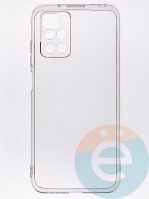 Накладка силиконовая 1.5 mm на Xiaomi Redmi 10 прозрачная - фото 52852