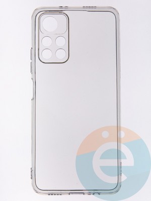 Накладка силиконовая 1.5 mm на Xiaomi Redmi Note 11 5G/Poco M4 Pro 5G/Note 11T Pro прозрачная - фото 52864