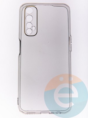 Накладка силиконовая 1.5 mm на Realme 7 прозрачная - фото 52887