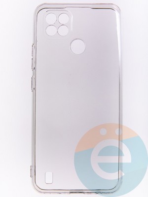 Накладка силиконовая 1.5 mm на Realme C21 прозрачная - фото 52898
