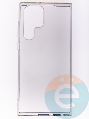 Накладка силиконовая 1.5 mm на Samsung Galaxy S22 Ultra прозрачная - фото 52901