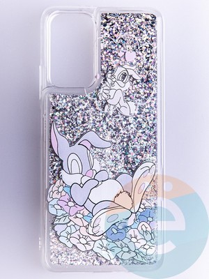 Накладка Переливашка на Poco M4 Pro 5G кролик - фото 53002