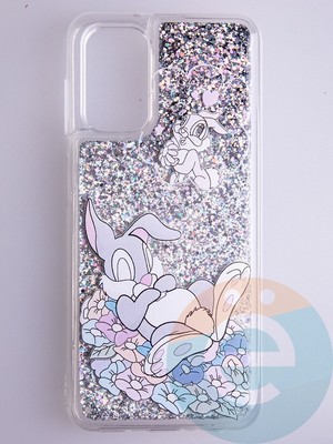 Накладка Переливашка на Samsung Galaxy A13 кролик - фото 53047