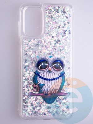 Накладка Переливашка на Samsung Galaxy A13 сова - фото 53053