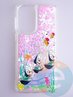 Накладка Переливашка на Samsung Galaxy A33 ракушки - фото 53085