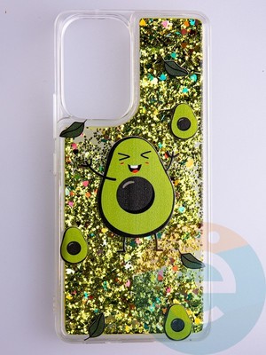 Накладка Переливашка на Samsung Galaxy A53 авокадо - фото 53099