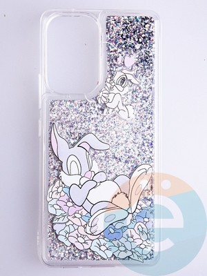 Накладка Переливашка на Samsung Galaxy A53 кролик - фото 53105