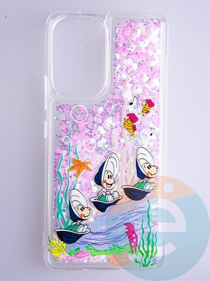 Накладка Переливашка на Samsung Galaxy A53 ракушки - фото 53108