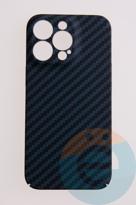 Накладка пластиковая Unique case (в коробке) для Apple iPhone 13 Pro синяя - фото 53917
