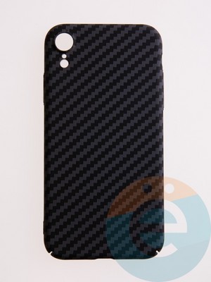Накладка пластиковая Unique case (в коробке) для Apple iPhone XR черная - фото 54653