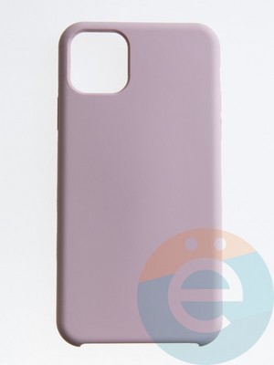 Накладка силиконовая Silicone Case (без логотипа) для Apple iPhone 11 Pro пудровая - фото 55391