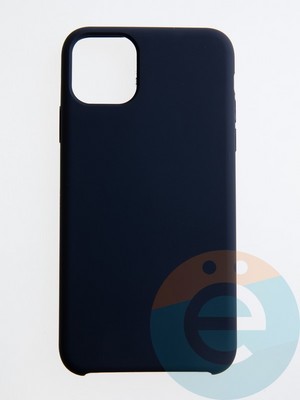 Накладка силиконовая Silicone Case (без логотипа) для Apple iPhone 11 Pro синяя - фото 55399