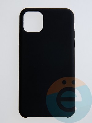 Накладка силиконовая Silicone Case (без логотипа) для Apple iPhone 11 Pro черная - фото 55415