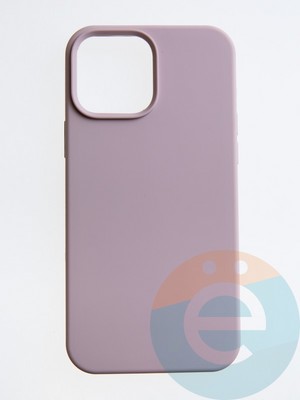 Накладка силиконовая Silicone Case (без логотипа) для Apple iPhone 14 Pro пудровая - фото 55594