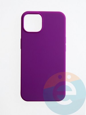 Накладка силиконовая Silicone Case (без логотипа) для Apple iPhone 12/12 Pro фиолетовая - фото 55650