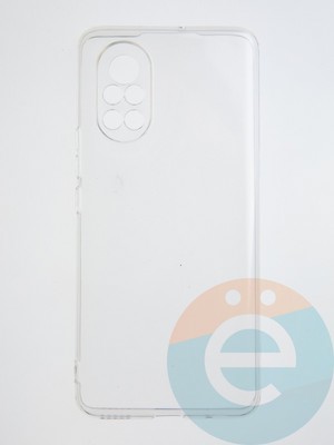 Накладка силиконовая 1.5 mm на Huawei Nova 8 прозрачная - фото 55344