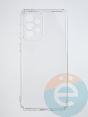 Накладка силиконовая 1.5 mm на Samsung Galaxy A33 прозрачная - фото 55347