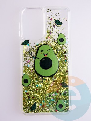 Накладка Переливашка на Samsung Galaxy A23 авокадо - фото 56147