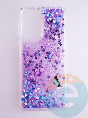 Накладка Переливашка на Samsung Galaxy A23 бабочки - фото 56149