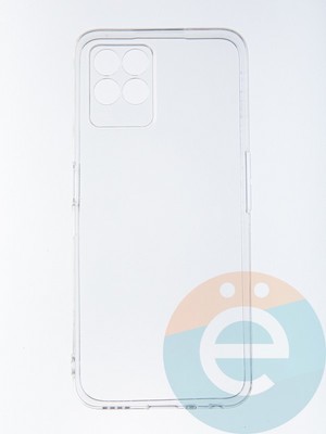 Накладка силиконовая 1.5 mm на Realme 8i прозрачная - фото 56819