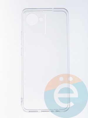 Накладка силиконовая 1.5 mm на Realme C30 прозрачная - фото 56825
