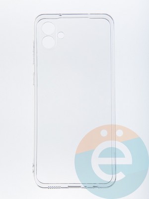 Накладка силиконовая 1.5 mm на Samsung Galaxy A04 4G прозрачная - фото 56832