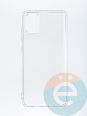Накладка силиконовая 1.5 mm на Samsung Galaxy A51 прозрачная - фото 56833