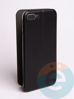 Чехол книжка боковой Fashion Case для iPhone 7/8 Plus черный - фото 57660