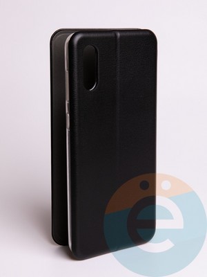 Чехол книжка боковой Fashion Case для Samsung Galaxy A02 черный - фото 57711