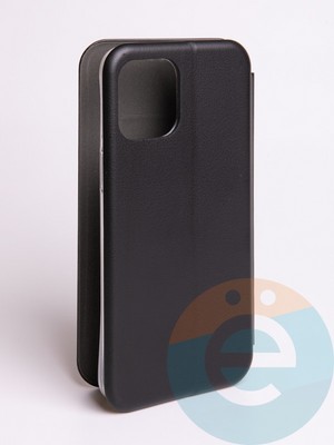Чехол книжка боковой Fashion Case для iPhone 12 Pro Max черный - фото 57727