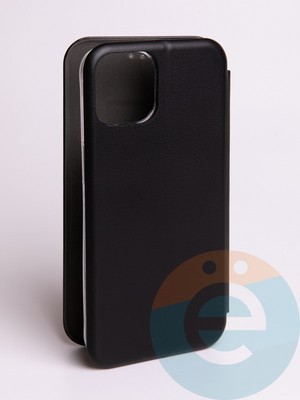 Чехол книжка боковой Fashion Case для iPhone 13 черный - фото 57737