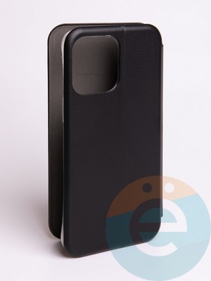 Чехол книжка боковой Fashion Case для iPhone 14 Pro Max черный - фото 57740