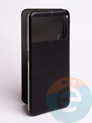 Чехол книжка боковой Fashion Case для Poco M5 черный - фото 57747