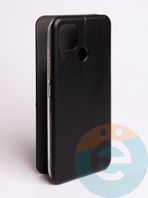 Чехол книжка боковой Fashion Case для Realme C15 черный - фото 57756
