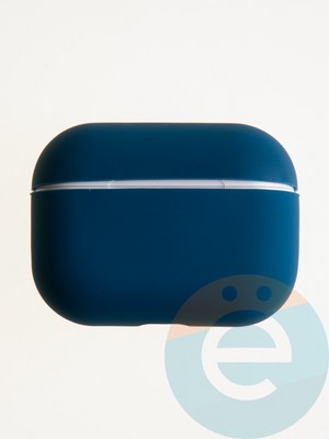 Чехол силиконовый для наушников Apple AirPods Pro 2 ультра-тонкий Cray Blue - фото 58176