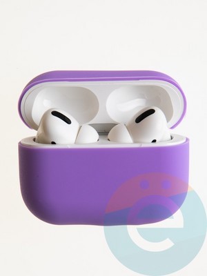 Чехол силиконовый для наушников Apple AirPods Pro 2 ультра-тонкий Purple - фото 58214