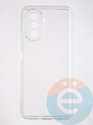Накладка силиконовая 1.5 mm на Huawei Nova Y70 прозрачная - фото 58576