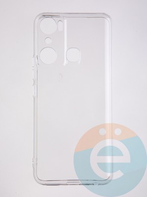 Накладка силиконовая 1.5 mm на Infinix Hot 20i прозрачная - фото 58588